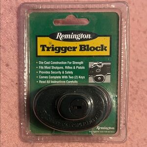 Remington Black Trigger Lock with Keys